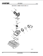 Hyster H300HD2, H330HD2, H360HD2, H360HD2-EC (J019) Forklift Parts Manual