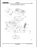 Hyster J30, J35, J40ZT (J160) Forklift Parts Manual