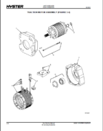 Hyster J30, J35, J40XN (A935) Forklift Parts Manual