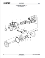 Hyster N30XMDR3, N45XMR3 (G138) Forklift Parts Manual