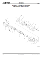 Hyster N25XMDR3, N30XMR3, N40XMR3 (C470), N50XMA3 (C471) Forklift Parts Manual