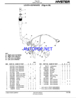 Hyster N20, N40, N45XMR, N25, N30XMDR, N50XMA (E138) Forklift Parts Manual
