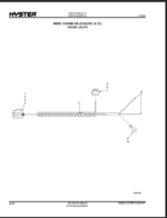 Hyster H1050HD-CH, H1150HD-CH (E117) Challenger Forklift Parts Manual