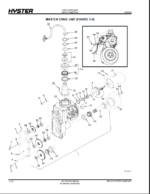 Hyster W20-25ZA (A495) Forklift Parts Manual