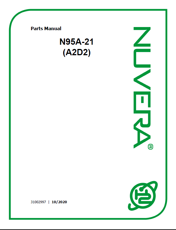 Nuvera N95A-21 (A2D2) Parts Manual