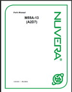 Nuvera M55A-13 (A2D7) Parts Manual