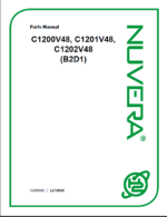 Nuvera C1200V48, C1201V48, C1202V48 (B2D1) Parts Manual