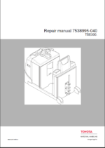 BT TSE300 Tow Tractor Repair Manual