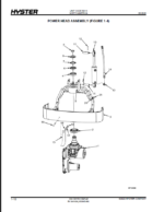 Hyster W40Z (B218) W45Z (C215) Forklift Parts Manual