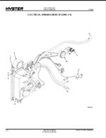 Hyster W40ZA (C453) W20ZR, W30ZR (C455) Forklift Parts Manual