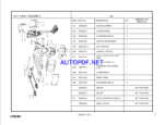 Utilev 1.5T UT15WE Electric Pallet Truck Parts Manual