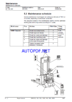 BT SWE100, SWE120, SWE120L, SWE120S, SWE140, SWE140L, SWE200D Electric Stacker Repair Manual