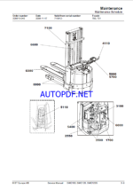 BT SWE100, SWE120, SWE120S Electric Stacker Master Service Manual