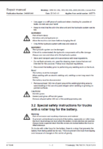 BT SPE125, SPE125L, SPE135S, SPE160, SPE160L, SPE200D, SPE200, SPE200L Electric Stacker Repair Manual
