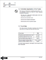 BT TMX Electric Forklift Master Service Manual