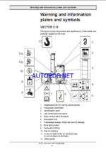 BT Vector C15 Order Picker Operators Manual
