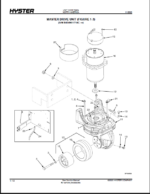 Hyster W25-40ZC (B454) Forklift Parts Manual
