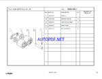 Utilev 1.5T UT15WE Electric Pallet Truck Parts Manual