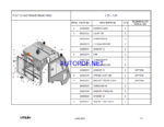 Utilev UT15 PFE, UT18 PFE, UT20 PFE, UT25 PFE, UT30 PFE, UT35 PFE Forklift Parts Manual