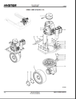 Hyster R1.4-1.6 - R1.6HD - R1.6N - R2.0 R2.0HD - R2.5 (D435) Parts Manual