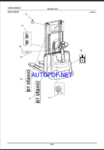 BT SWE120L, SWE140L Electric Stacker Quality Parts Manual
