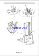 BT SWE100, SWE120, SWE140 Pedestrian Stacker Operators Manual