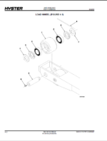 Hyster W20XTA, W30XTA, W40XTA (A453) W20XTR, W30XTR (A455) Walkie High Lift Straddle Parts Manual