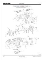 Hyster W30ZA, W40ZA (B453) W20ZR, W30ZR (B455) Forklift Parts Manual