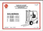 BT C4D150D, C4D180D, C4D200D Diesel Forklift Quality Parts Manual