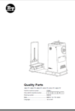 BT 602-TT, 608-TT, 609-TT, 610-TT, 612-TT, 620-TT Tow Tractor Quality Parts Manual