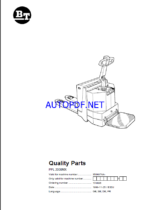 BT PPL 2000MX Pedestrian Stacker Quality Parts Manual
