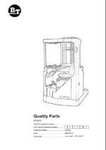 BT RR M14 Reach Truck Quality Parts Manual