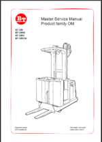 BT OM, OMW, OMC, OMCW Order Picker Quality Parts Manual