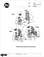 BT CSX10, CSX20, CSX30, CSX40, WSX22, WSX30, WSX40, WRX40 Electric Stacker Master Service Manual