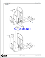 BT CMX60, CMX80 Electric Forklift Quality Parts Manual