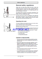 BT RWE120 Reach Truck Operators Manual
