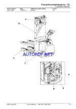 BT SWE120L, SWE160D Pedestrian Stacker Master Service Manual