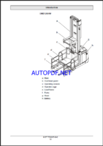BT OME100H, OME120HW Order Picker Operators Manual