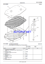 BT RR M16, RR M16C Reach Truck Quality Parts Manual
