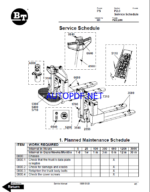 BT PMX, QMX Reach Truck Master Service Manual
