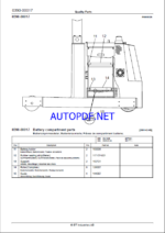 BT OM0.85, OMW0.85 Order Picker Quality Parts Manual