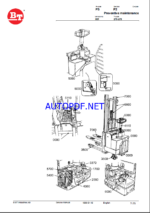 BT LSR1200, LSV1600, LSV1250, LST1350, LSF1250 Electric Stacker Master Service Manual