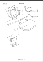 BT LSF 1250, LSF1600 Pedestrian Stacker Quality Parts Manual