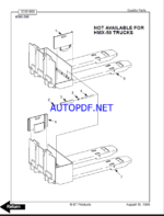BT RMX, HMX Reach Truck Quality Parts Manual