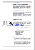 BT OL25, OL25P Order Picker Operators Manual