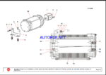 BT C3E120, C3E160, C3E150, C3E160L, C3E180, C3E180L, C3E200 Electric Counterbalance Forklift Cargo Parts Manual
