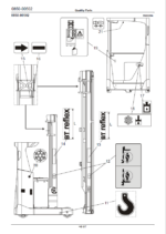 BT RRE250, RRE250C, RRE250E, RRE250EC Reach Truck Quality Parts Manual