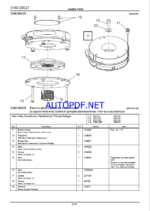 BT RRE160, RRE160C, RRE160E, RRE160EC Reach Truck Quality Parts Manual