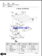 BT RTX35, RTX45, RTX30DR Stand-Up Rider Forklift Master Service Manual