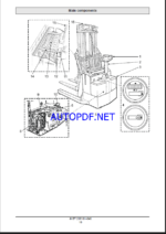 BT RWE120 Reach Truck Operators Manual